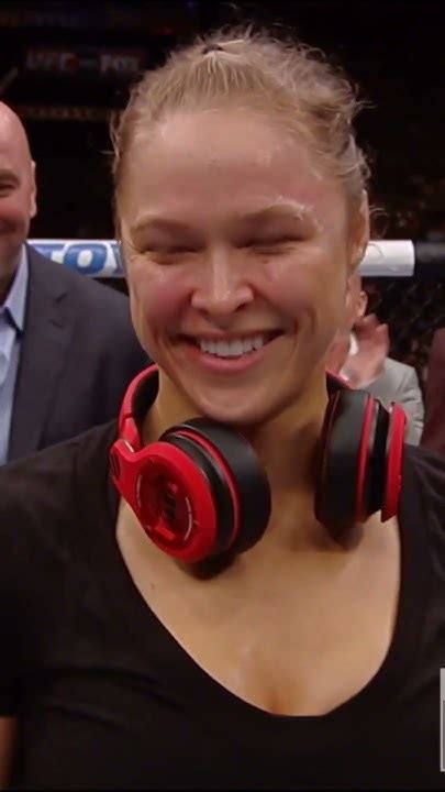 The Champion Ronda Rousey Is Crowned Ufc Bantamweight Championship Title 3 3 Shorts Youtube