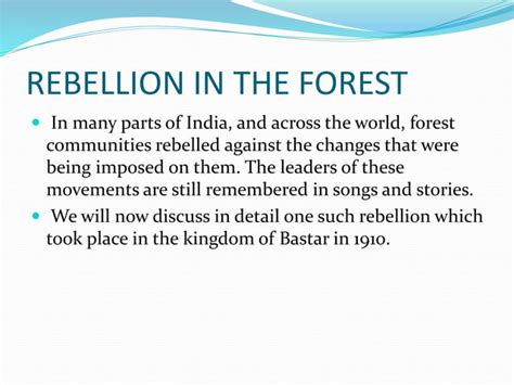 Forest society and colonialism | PPT