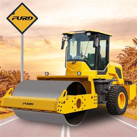 8 Ton Hydraulic Double Drums Steel Wheels Vibration Road Roller China