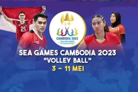 Sedang Berlangsung Link Live Streaming Voli Putra Sea Games 2023