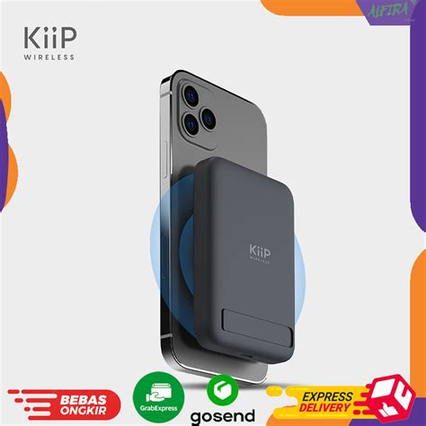 Jual KiiP Wireless Power Bank Magnetic Magsafe 20W Fast Charging Type C