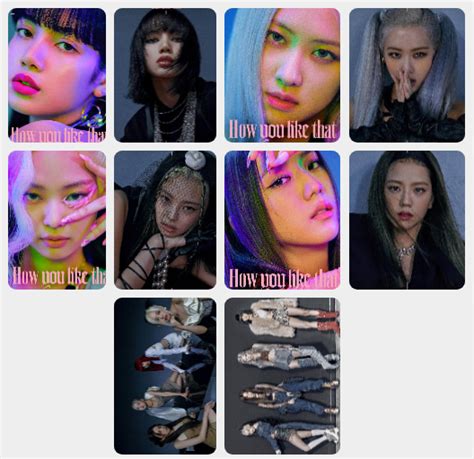 Blackpink How You Like That Photocards Thekfandomstore