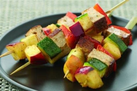 Espetinhos De Tofu Vegetais Dalton Rangel Vegan Grillen