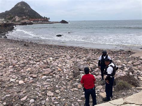 Arroja el mar cuerpo de una mujer en el Paseo del Centenario en Mazatlán