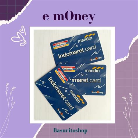 Jual Kartu E Money E Toll Mandiri Indomaret Card Random Saldo Kab