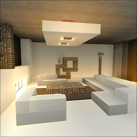 Minecraft Living Room Design Tutorial - Living Room : Home Decorating ...