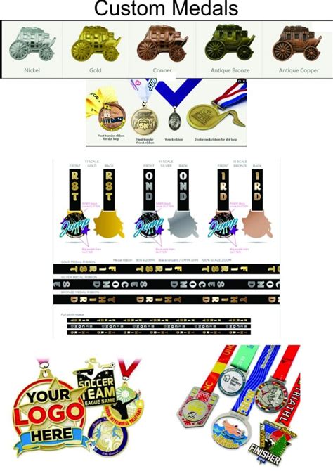 Custom Medals - OzSports Trophies