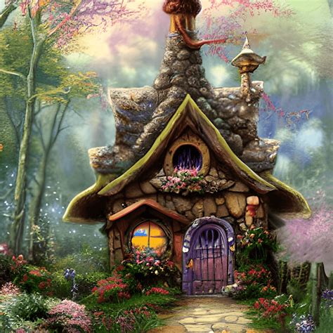 Fairy House Graphic · Creative Fabrica