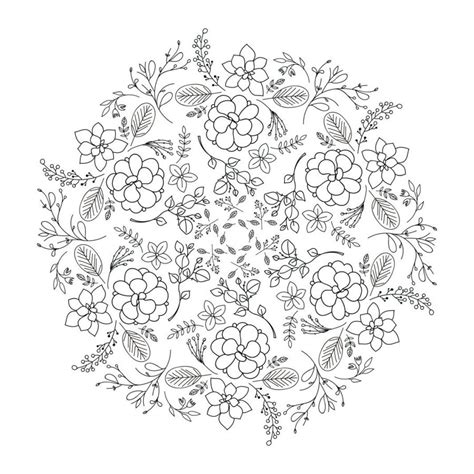 Mandalas De Flores Para Imprimir Pdf Gratis Zentangle Mandala Flores Mandalas Para Colorear