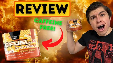 New Divine Peach Gfuel Hydration Flavor Review Youtube