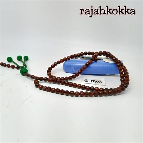 5 Pcs Tasbih Kokka Kaukah 99 Bulat Rumbai 6 Mm Coklat Lazada Indonesia