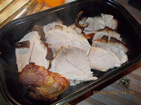 Bayrischer Krustenbraten Mit Leckerer So E Von Blau Mann Chefkoch De