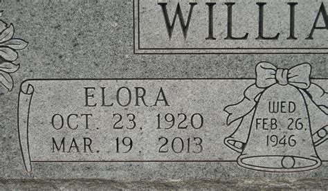 Elora Cline Williams Find A Grave Memorial