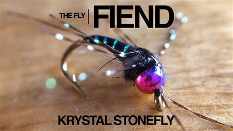 Krystal Stonefly Fly Tying Tutorial The Fly Fiend Youtube