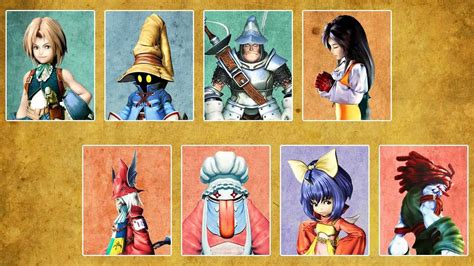 Final Fantasy Ix Characters Themes Youtube