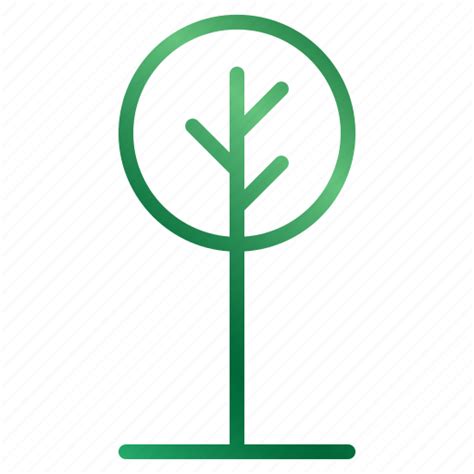 Forest Garden Nature Tree Icon Download On Iconfinder