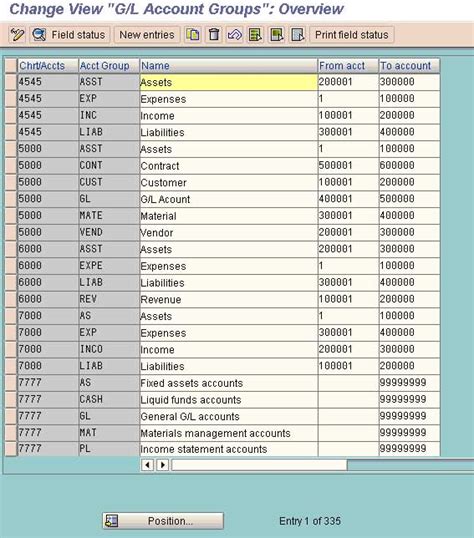 How To Define Account Group In Sap Fico