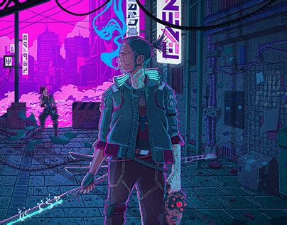 Cyberpunk 2077 illustration contest | Behance