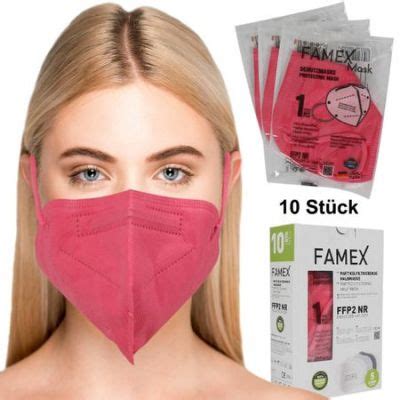 Maske Ffp Famex Viper Ce Er Pack Pink Sch Ler Asnet Gmbh