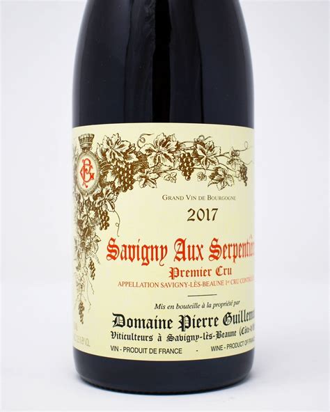 Pierre Guillemot Savigny L S Beaune Aux Serpenti Res Premier Cru