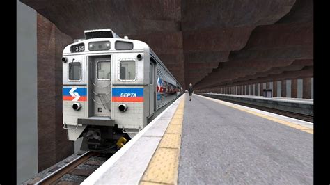 Train Simulator Septa Ge Silverliner Ride To Fern Rock Tc Via