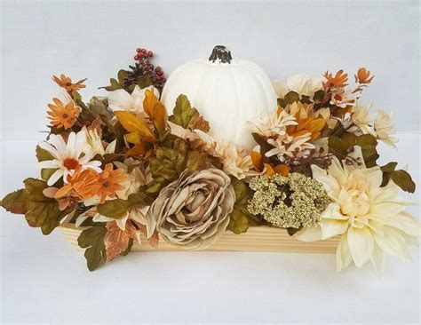 DIY Fall Flowers Centerpiece – Wonderful Creations Blog