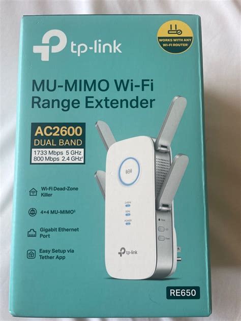 Tp Link Wi Fi Range Extender 845973095857 Ebay