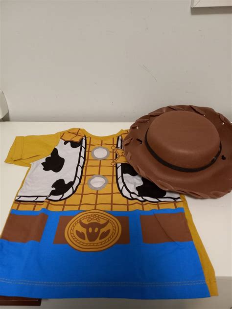 Camiseta E Chapeu Disney Toy Story Woody Tam 3 Roupa Infantil Para