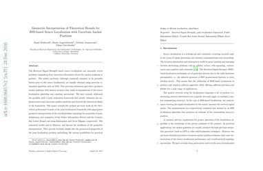 Geometric Interpretation Of Theoretical Bounds For RSS Based Source