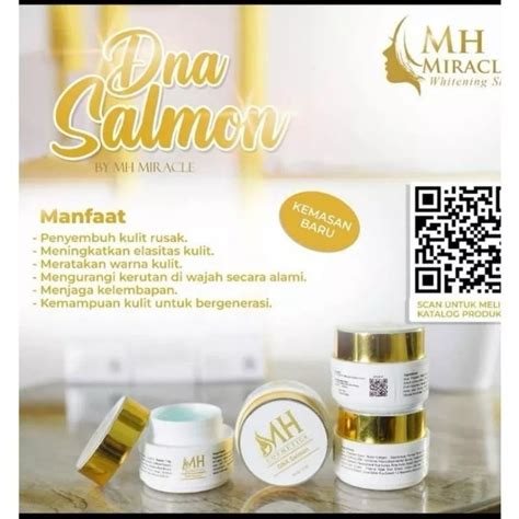 Jual Moisturizer Dna Salmon Mira Hayati Cosmetics Cod Shopee Indonesia