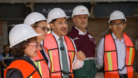 Supervisa Mart Batres Avances De Obra De La Universidad Rosario