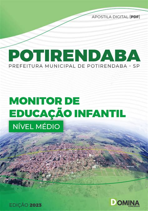 Apostila Potirenda 23 Monitor Ed Infantil Domina