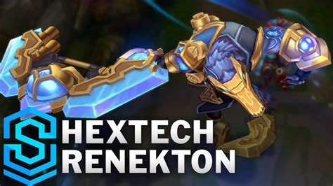 Hextech Renekton Skin Spotlight Pre Release League Of Legends Youtube