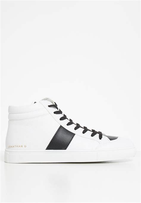 J35 High Top Sneaker Whiteblack Jonathan D Slip Ons And Loafers