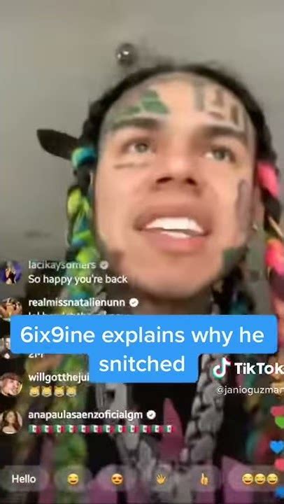 6ix 9ine Explains Why He Snitched Youtube