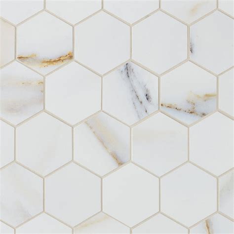 Leida Bianco Matte Porcelain Hexagon Tile Porcelain Hexagon Tile