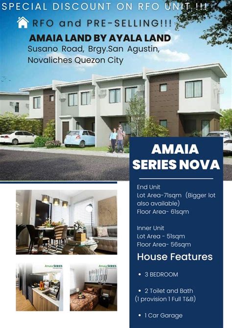 Amaia Series Novaliches House And Lot In Novaliches Quezon City