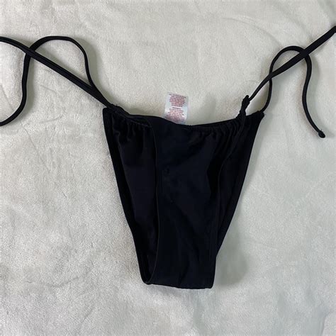 Target Tie Bikini Bottoms Size S Never Worn Depop