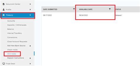 How To Check The Status Of Your Ach Deposit Amp Futures Usa Faq