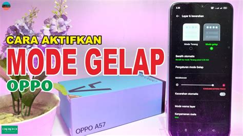 Cara Mengaktifkan Mode Gelap Di HP Oppo Dark Mode Oppo Mode Gelap