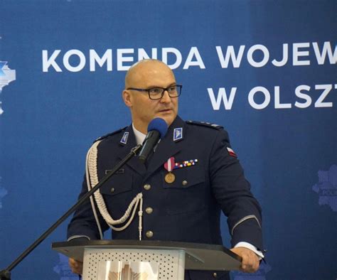 Zmiana na stanowisku Komendanta Wojewódzkiego Policji w Olsztynie