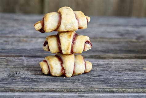 Chocolate Raspberry Walnut Rugelach Simmer Sauce