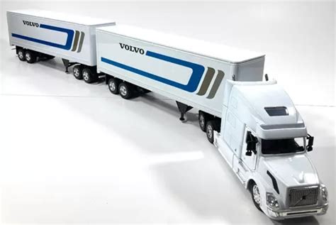 Trailer Volvo Vn 780 Full Doble Remolque 1 32 New Ray Cuotas sin interés