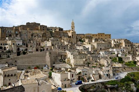 Historic Town of Matera stock image. Image of dwelling - 300111085