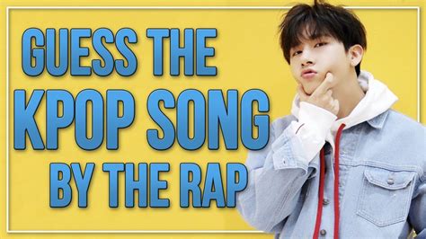 Guess The Kpop Song By The Rap Part 6 Kpop Challenge Difficulty