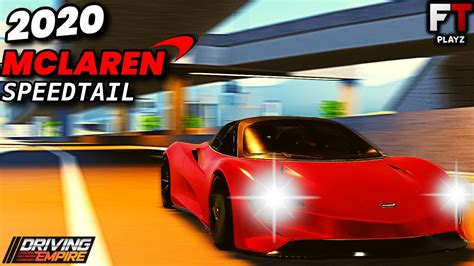 You SHOULD Buy This Mclaren Speedtail In Roblox Driving Empire Heres