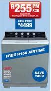 Defy Kg Metallic Twin Tub Washing Machine Dtt Offer At Ok Furniture