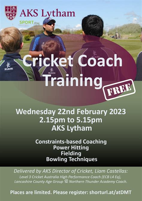 Cricket Coach Training