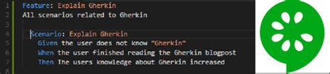ta basics gherkin basics