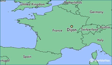 dijon france dijon burgundy map worldatlascom